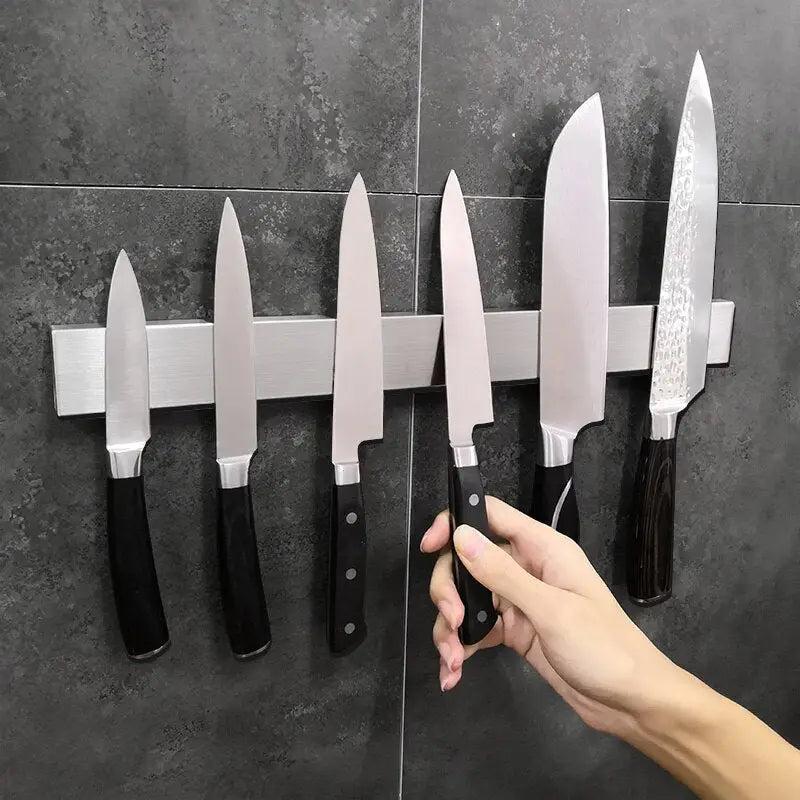 Stainless Steel Knife Stand Magnetic Knife Holder Wall