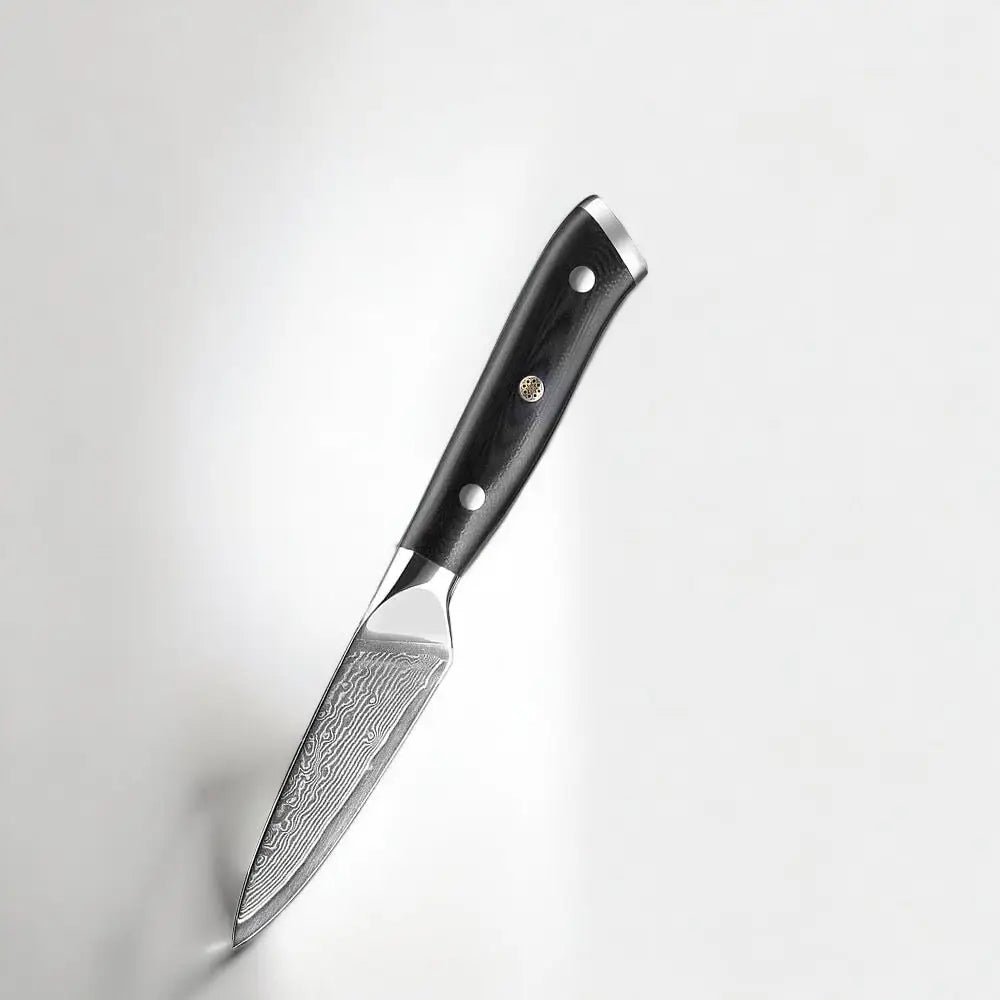 3 Piece Damascus Steel Knife Set (Executive Series) - paring knife