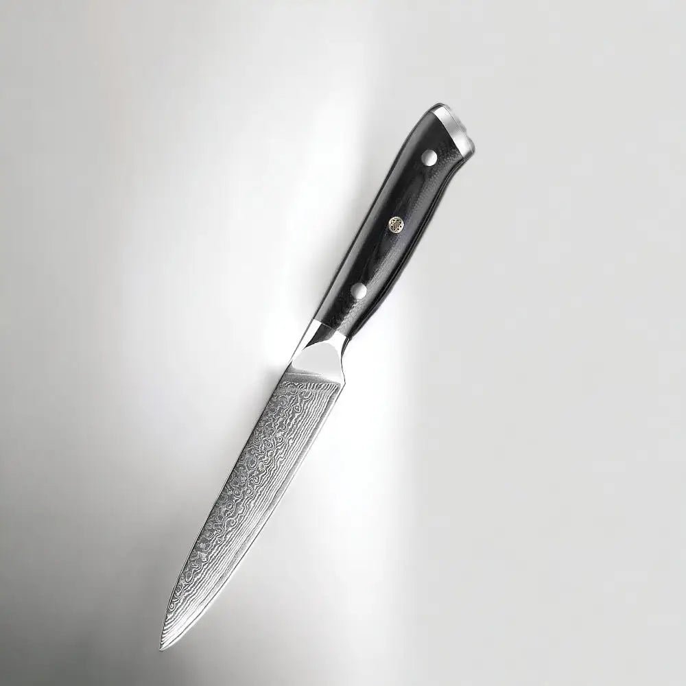 3 Piece Damascus Steel Knife Set (Executive Series) - utility knife
