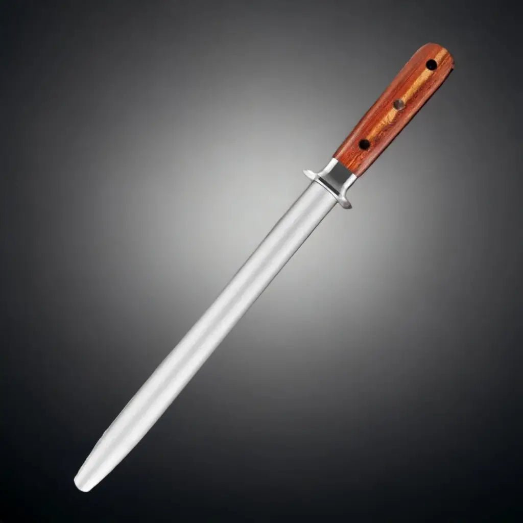Diamond Steel Rod Knife Sharpener - rod steel knife