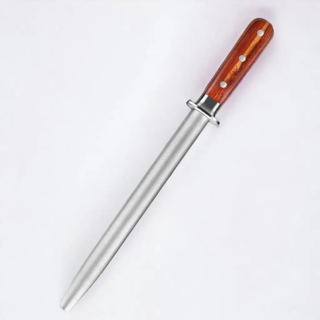 Diamond Steel Rod Knife Sharpener - rod steel knife
