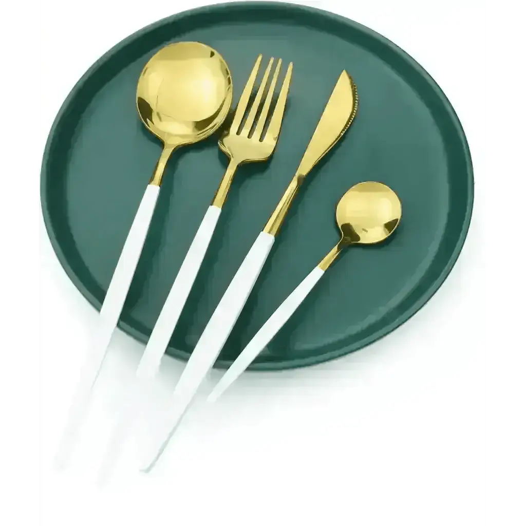 Classic Portuguese (Duas Cores) Flatware Set - Gold