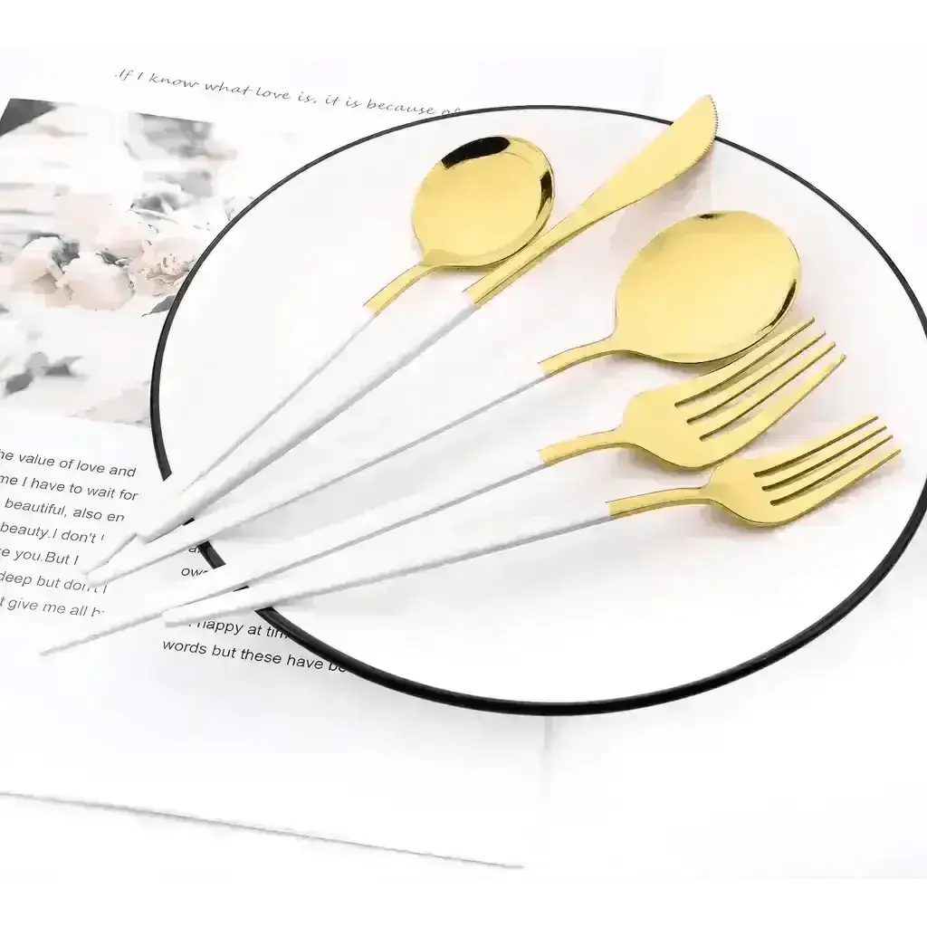 Classic Portuguese (Duas Cores) Flatware Set (24 Piece Set)