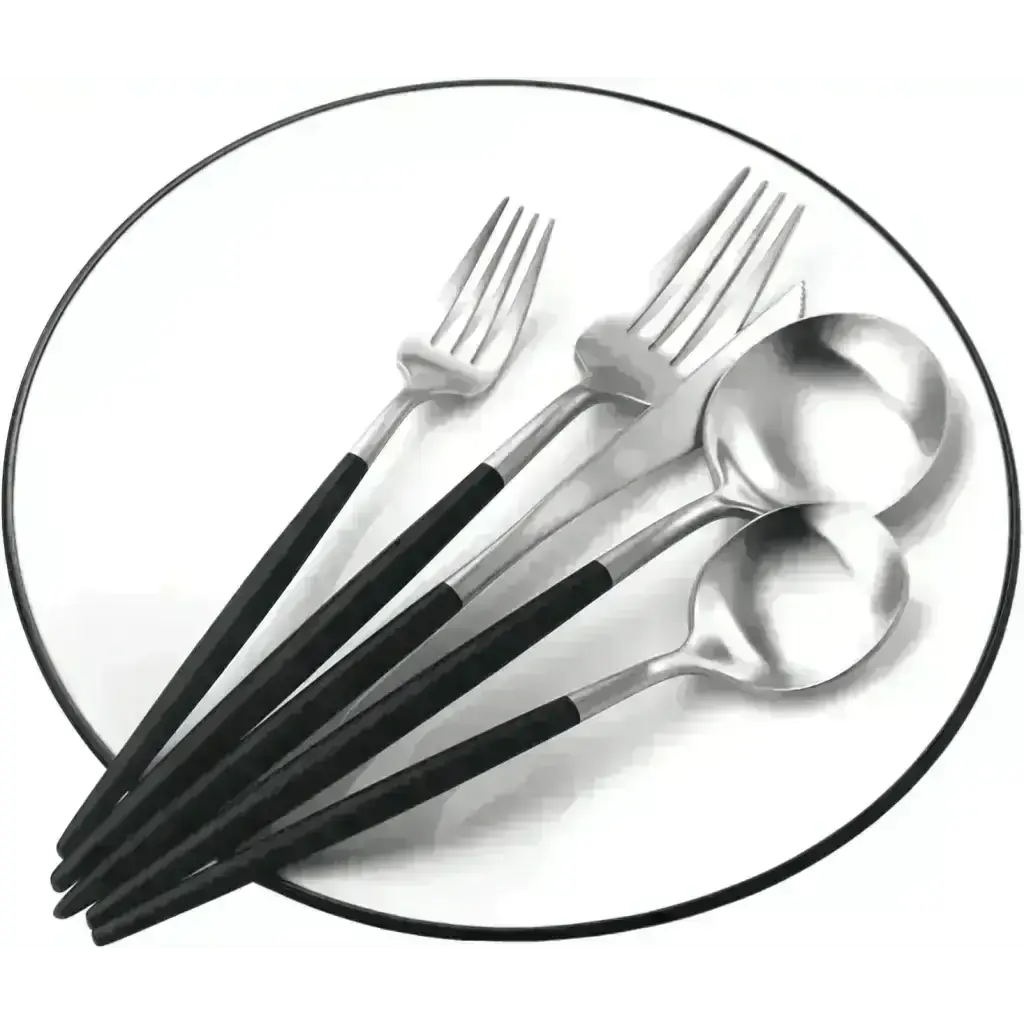 Classic Portuguese (Duas Cores) Flatware Set - Silver