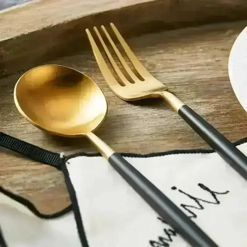 Classic Portuguese (Duas Cores) Flatware Set (24 Piece Set)