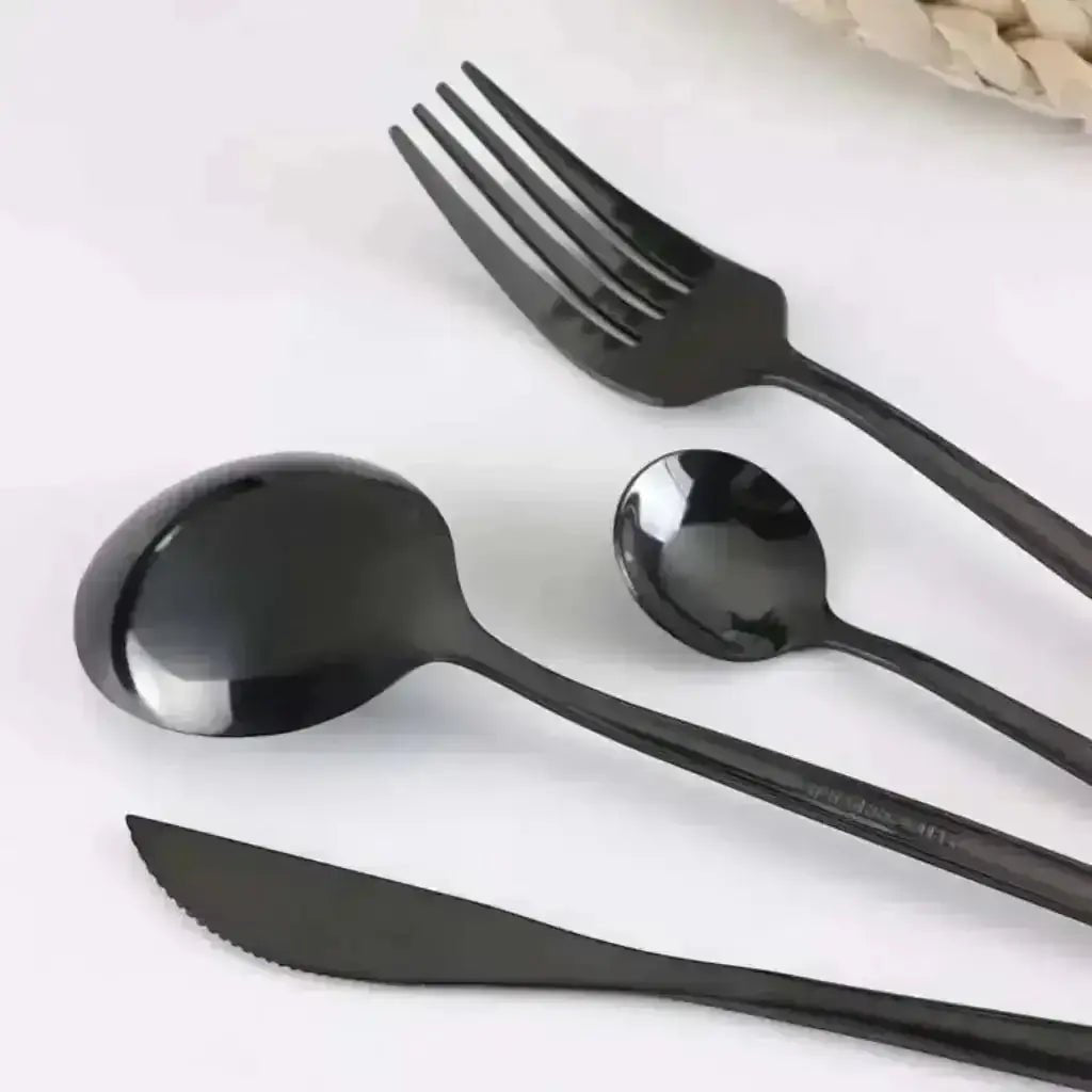 Classic Portuguese Stainless Steel Flatware Set(24 Piece