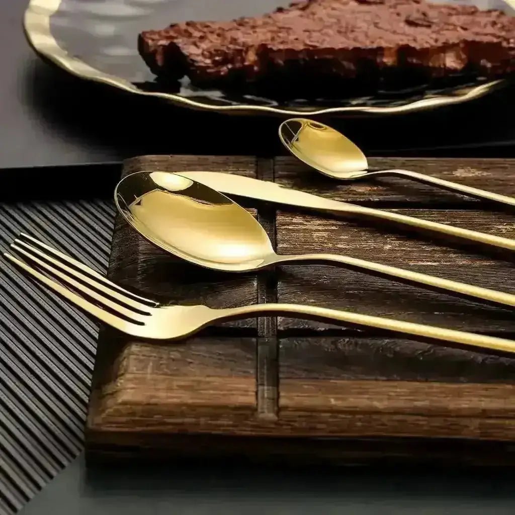 Classic Portuguese Stainless Steel Flatware Set - Cutlery
