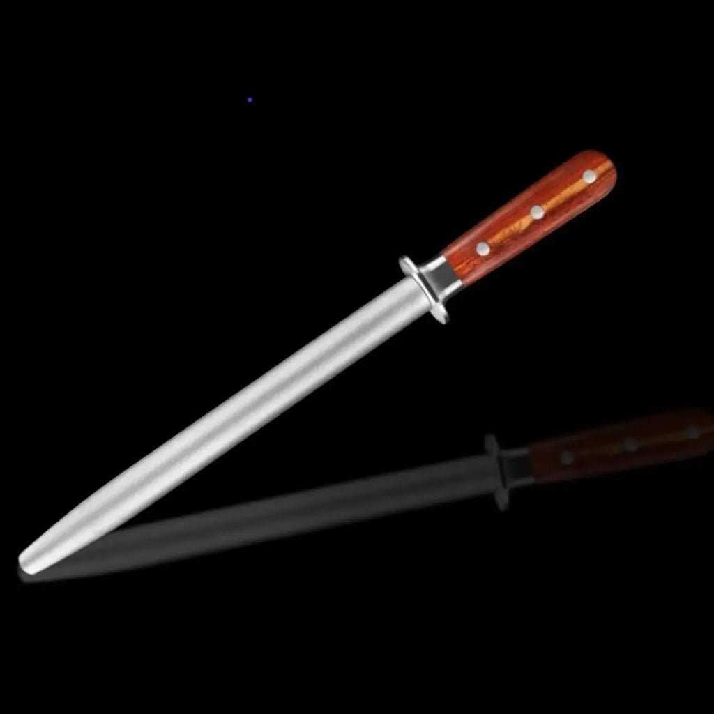 Diamond Steel Rod Knife Sharpener - rod steel knife