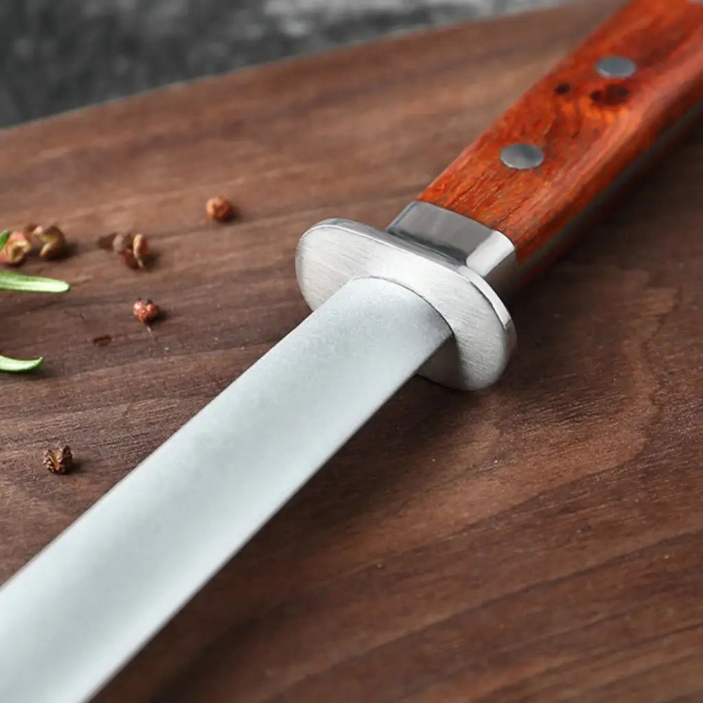 Diamond Steel Rod Knife Sharpener - rod steel knife