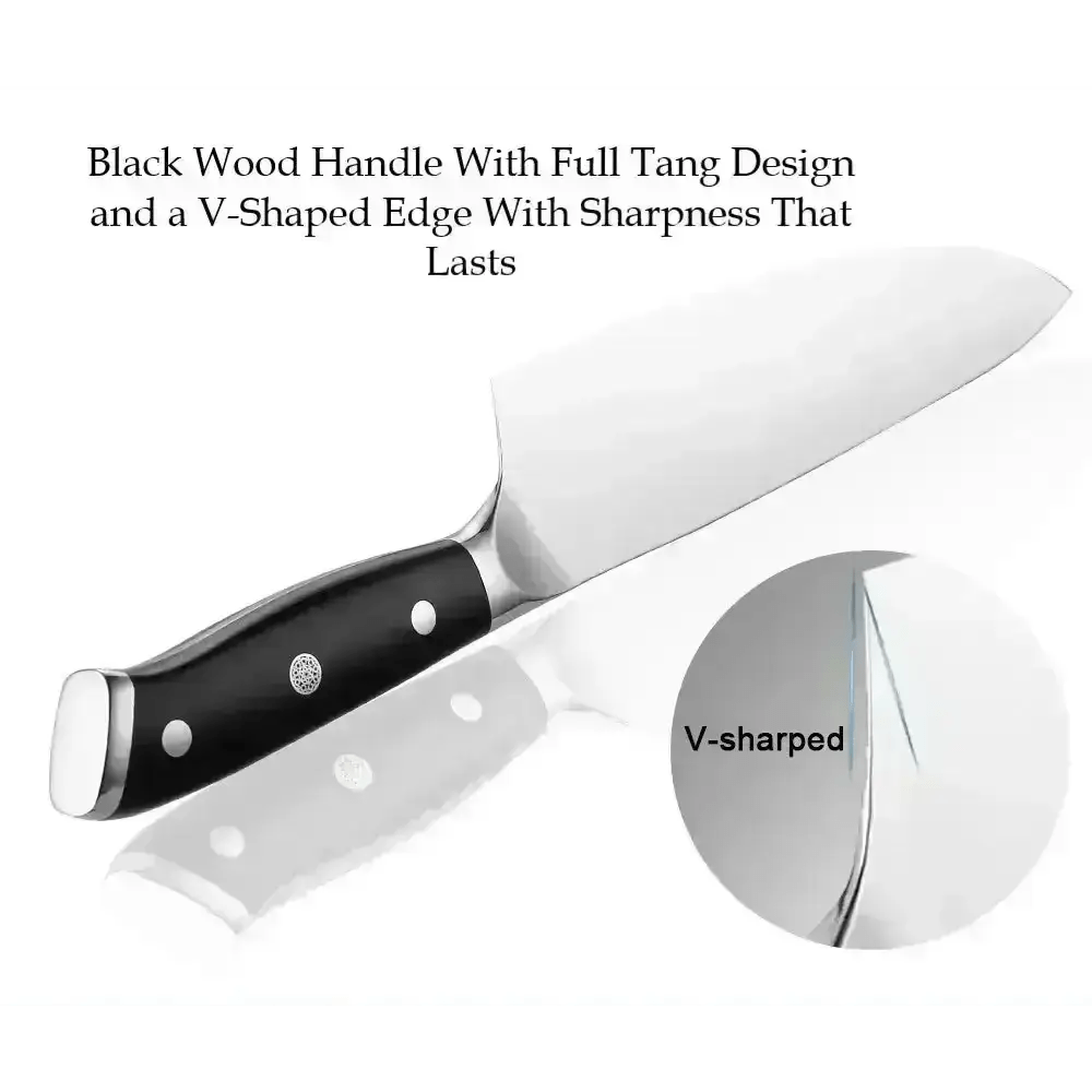 German 1.4116 High Carbon Stainless Steel Knife Set (4