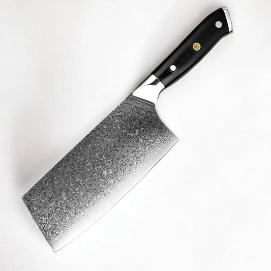 7 Inch Damascus Steel Butcher Knife (Executive Knife Series)