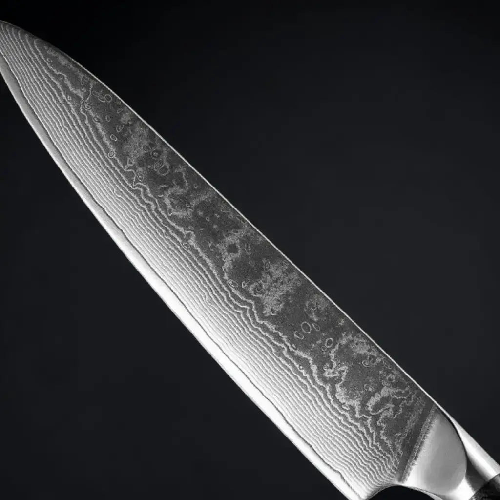 2 Piece Damascus Steel Chef Knife patterned blade(Executive Series) - 